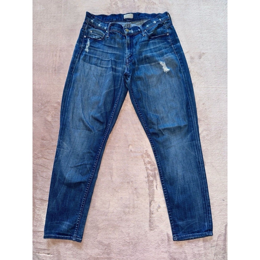 MOTHER Women's The Dutchie Jeans‎ Blue Denim size 25